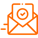 Immediate confirmation via email Immediate confirmation via email
